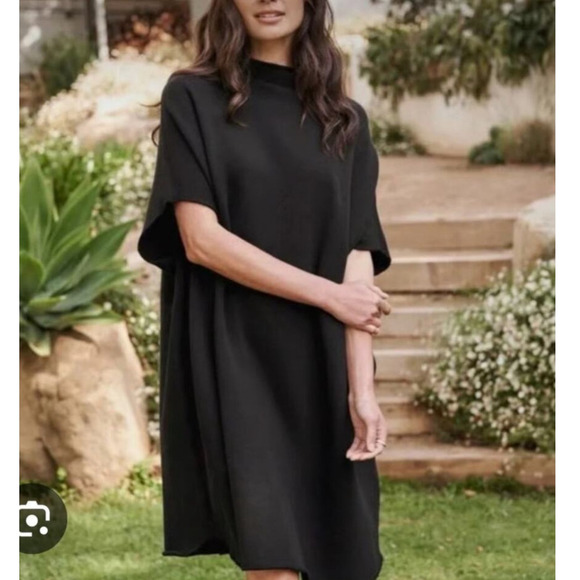Frank & Eileen Dresses & Skirts - Frank & Eileen Ella The Easiest Dress Black Size Medium / Large Triple Fleece